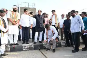 TS Government Considers Reviving Pranahita-Chevella Project as Ministers’ Team Tours Medigadda Barrage