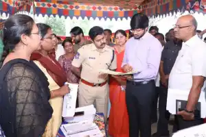 VP Goutham, Collector, conducts inspection of application centre