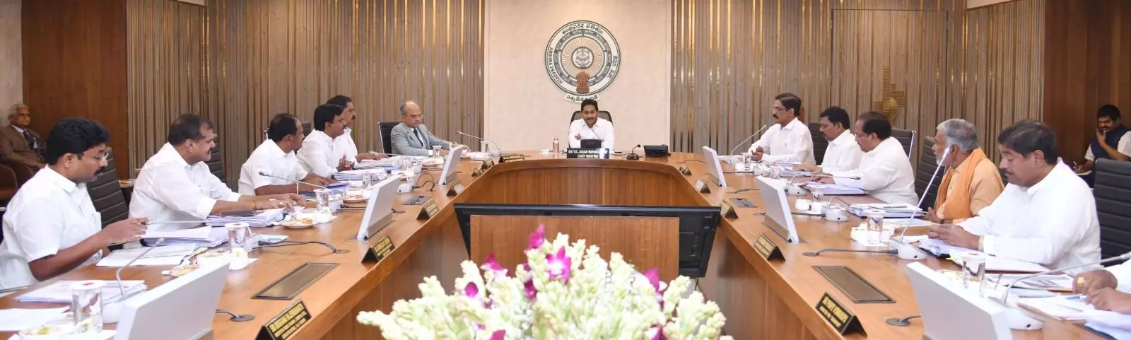 YS Jagan hints Cabinet, raises pensions to Rs 3,000; Elections expected in February