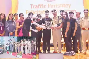 45 Traffic Farishtey volunteers honored by Police Commissioner