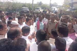 Political Unrest Breaks Out in Kothapet Over Gram Panchayat Building Inauguration