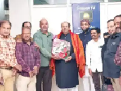 Aamir Ali Khan and Shabbir Ali honored by TUWJF in Hyderabad