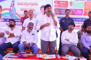 Accident Victims in Khammam Receive Aid from Minister Ponguleti