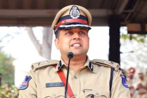 On the 75th Republic Day, Cyberabad CP Avinash Mohanty hoists the flag and honors police personnel