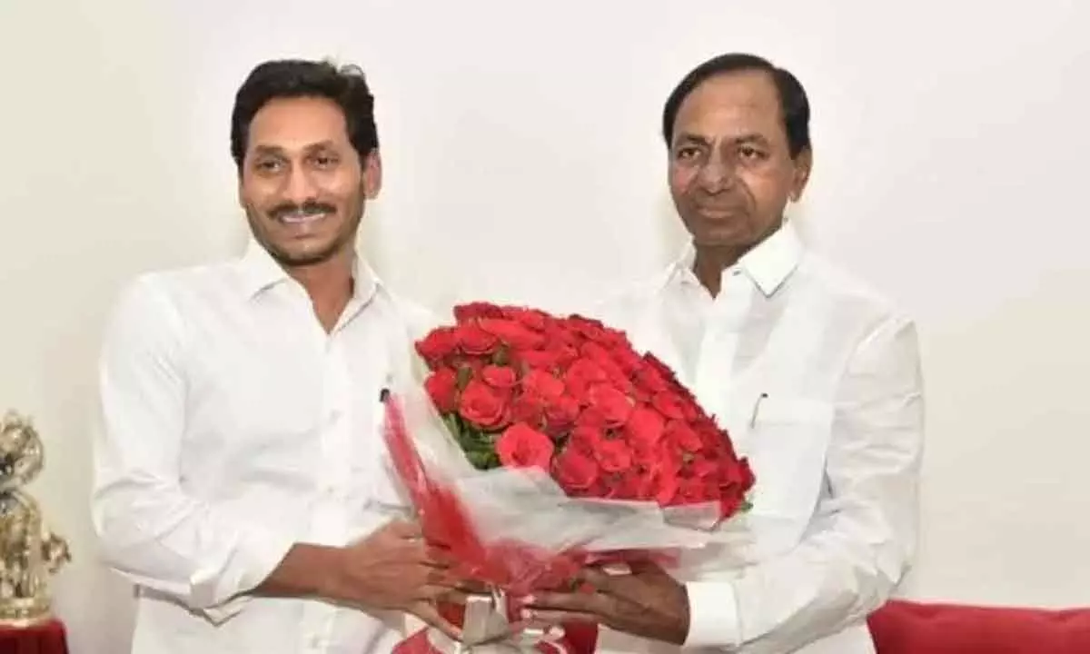 Andhra Pradesh Chief Minister YS Jagan to hold meeting with Telangana Ex Chief Minister KCR in Hyderabad