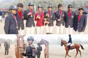 AP and TS NCC Team Excels at R-Day Horse Show Competition in 2024