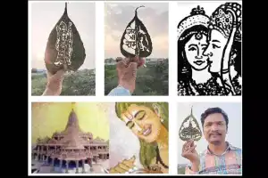 Artists from Telangana curate portraits depicting Lord Ram