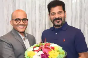 Chandrasekhar, President of Google Voice, holds discussion on investments with Telangana CM Revanth Reddy