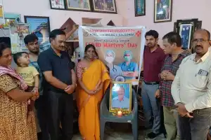Fallen Hero Honored by IMA Neelagiri Doctors in Nalgonda