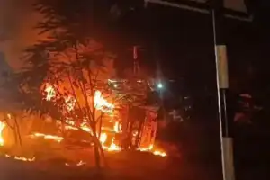 Fire Breaks Out at GHMC Office in Old City, Hyderabad