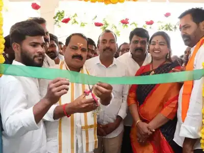 Government School Inaugurated by MLA Shankar