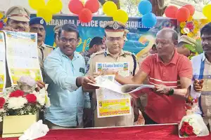 Hans calendar released by Warangal CP