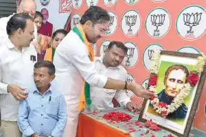 Hyderabad: Kishan Reddy honors Dr Louis Braille on his 217th birth anniversary