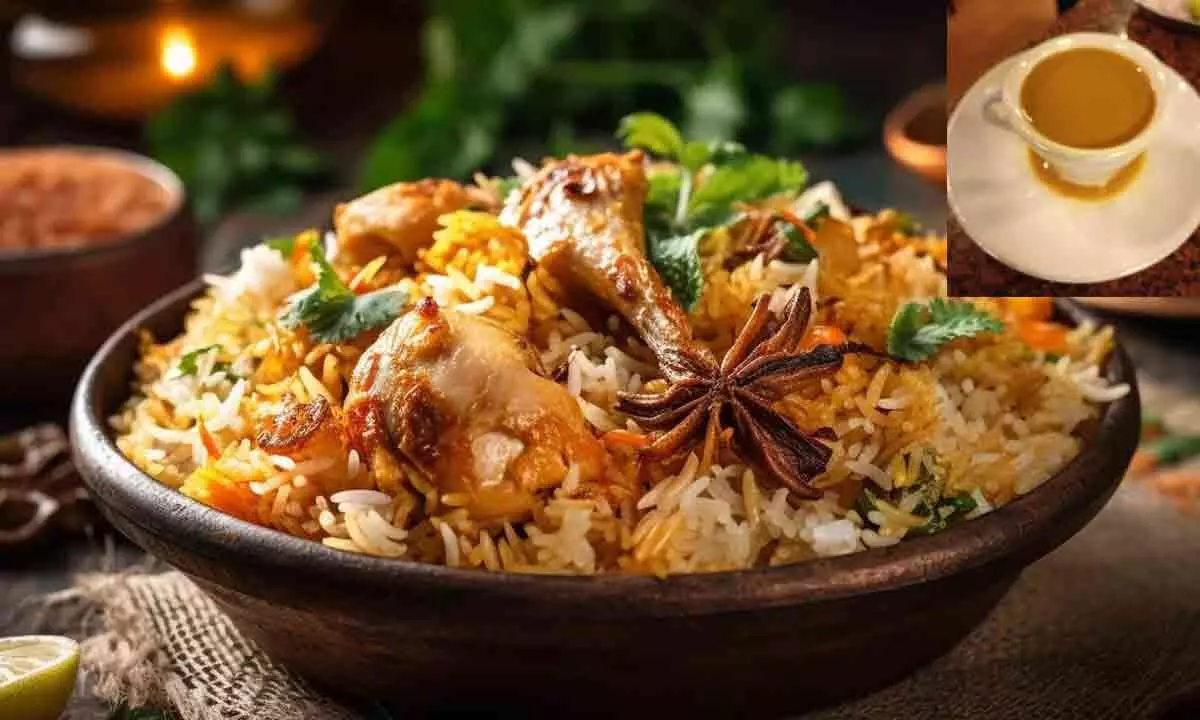 Hyderabad’s Latest Trend: Biryani Tea