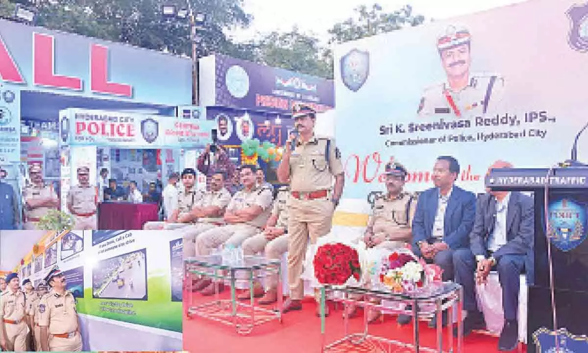 Inauguration of Police Stalls at Numaish