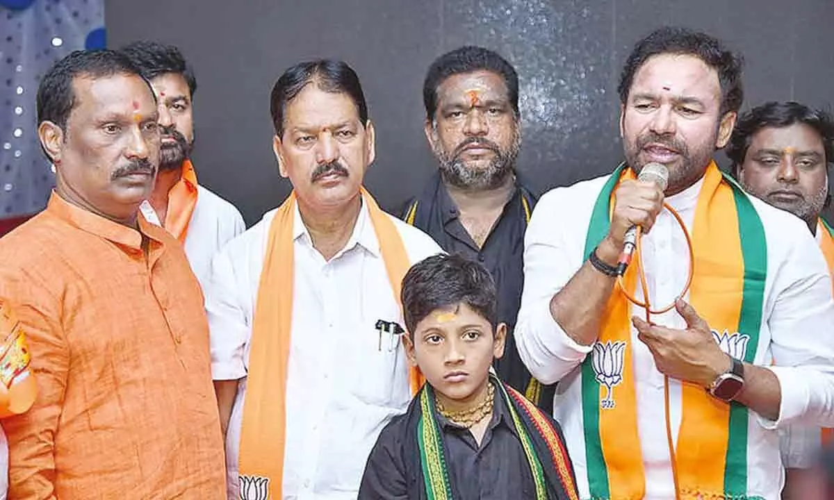 Kishan Reddy joins 108th episode of Mana Ki Baat program