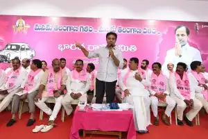 KTR predicts BRS to benefit from three-way Lok Sabha elections