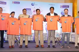 Launch of Race Route, Official T-shirt, Medal, and Charity Bib for Inorbit Durgam Cheruvu Run (IDCR) 2024 at Westin, Mindspace, Hyderabad