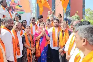 ‘Maharishi Valmiki’ Airport Celebrated with Colorful ‘Shobha Yatra’ in Mahbubnagar