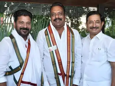 Meeting between MLA Prakash Goud and Revanth Reddy sparks controversy in BRS