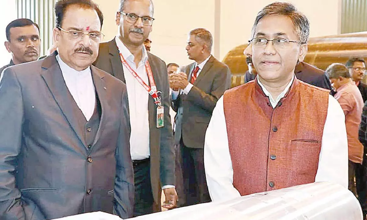 Minister of State for Defence Visits DRDO’s APJ Abdul Kalam Complex in Hyderabad