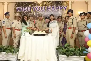 New Year celebrated by TS IPS officers