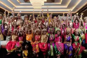 Performance by Bharatha Kala Kshetram students leaves audience spellbound