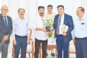 Revanth holds meeting with Coca-Cola delegation