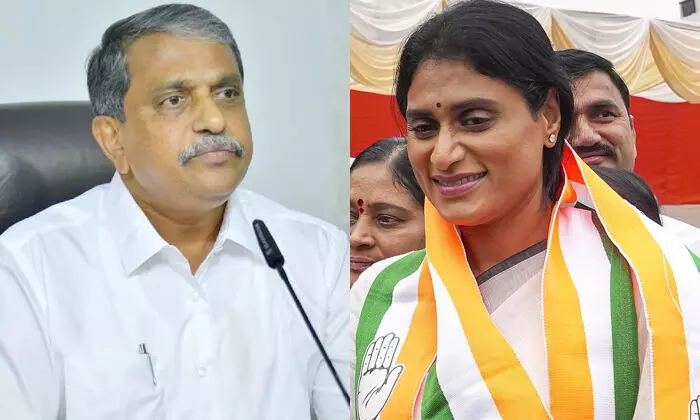 Sajjala Ramakrishna Reddy alleges Chandrababu Naidu resorting to Sharmila to target YS Jagan