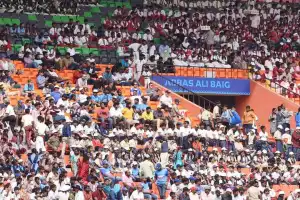 Test Match Draws Cricket Fans to Uppal Stadium in Hyderabad