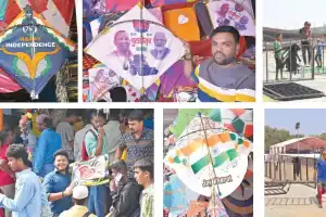 Today marks the start of the International Kite and Sweet Festival.