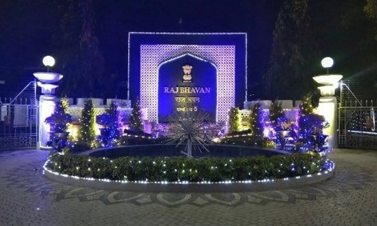 Today, Raj Bhavan invites visitors for an open house event