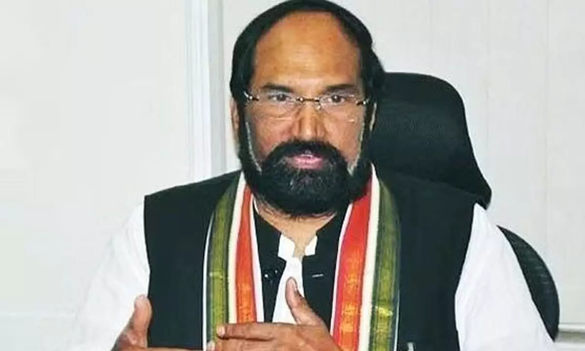 Uttam claims Telangana has achieved new independence with the return of Congress governance