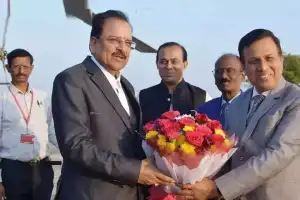 Visit of Minister of State for Defence to Ordnance Factory Medak
