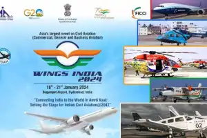 Wings India – 2024 exhibition attracts crowds to Begumpet Airport in Telangana