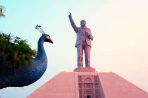 YS Jagan: 125-ft Ambedkar Statue at Swaraj Maidan in Vijayawada Symbolizes Social Justice