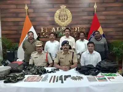 5 CPI ML (ND) naxals apprehended in Kothagudem