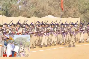 80 TSRTC constables participate in passing-out parade at 8th Battalion