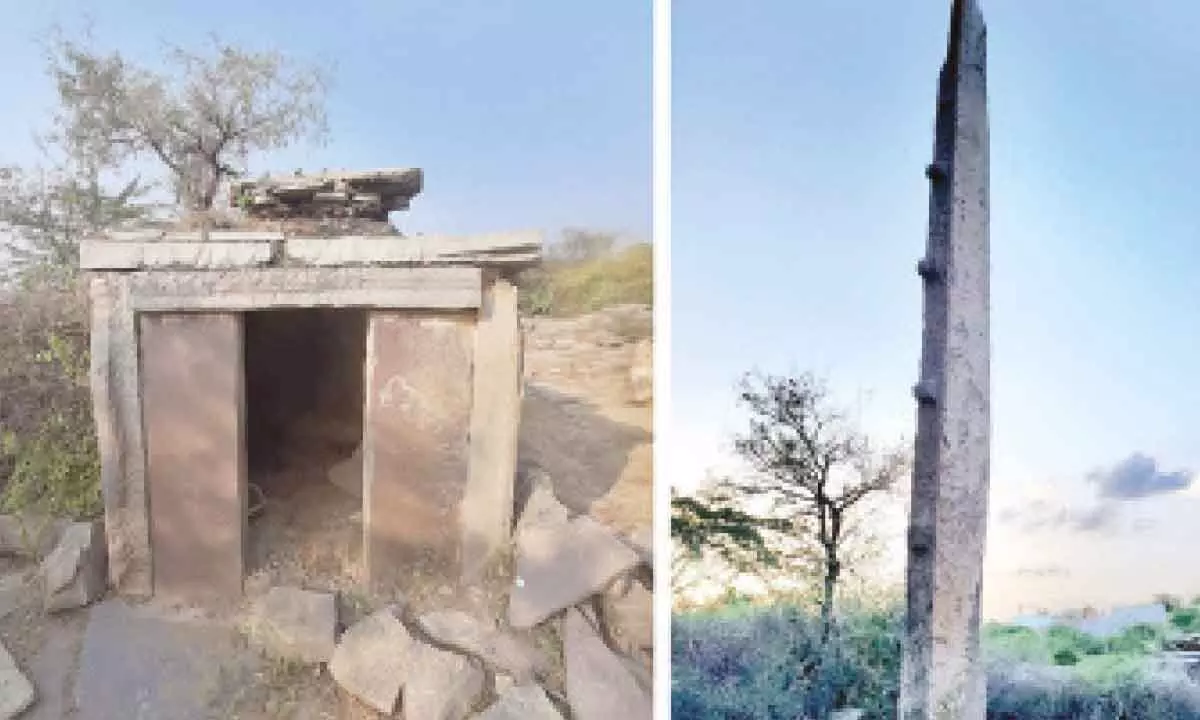 Ancient Lamp Post Sheds Light on Telangana’s Medieval Trade