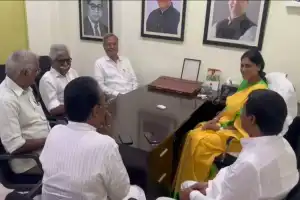 APCC chief YS Sharmila announces Congress’ poll alliance with Communists