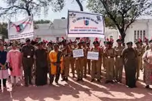 Celebration of National Women’s Day by Telangana Girls BN NCC in Secunderabad
