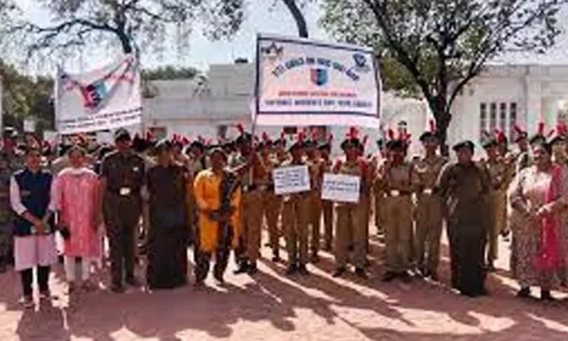 Celebration of National Women’s Day by Telangana Girls BN NCC in Secunderabad