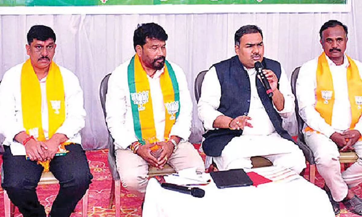 Chandrashekar highlights BJP’s efforts towards uplifting the underprivileged