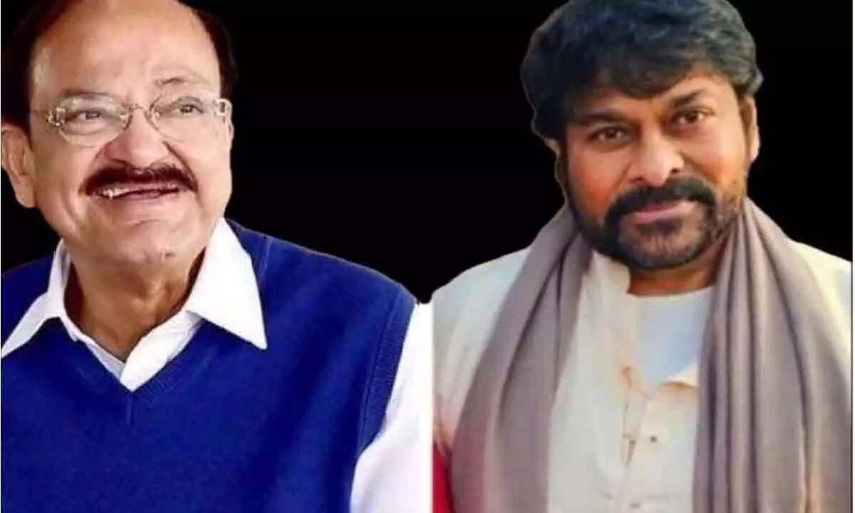 Chiranjeevi and Venkaiah Naidu among Padma award winners honored by Telangana government