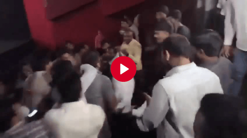 Clash between YSRCP and Pawan Kalyan fans disrupts Yatra 2 screening in Hyderabad