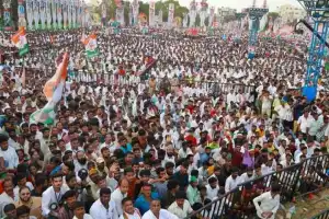 Congress Party in Telangana to organize a large-scale public gathering in Indravelli, commencing Lok Sabha election campaign