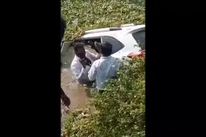 Constable becomes hero by rescuing seven family members from drowning in lake