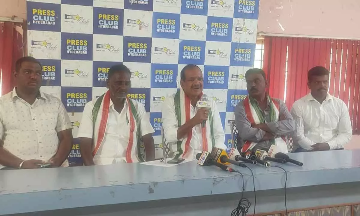 Dakareddy Chandrasekhar Reddy, a Congress leader, vies for Malkajgiri MP ticket