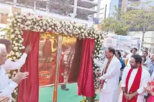 Dakshin Bharat Sanskritik Kendra’s foundation stone laid by former Vice President Venkaiah Naidu