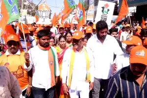 Good response for BJP leader Malka Komuraiah’s Jana Chaitanya Yatra